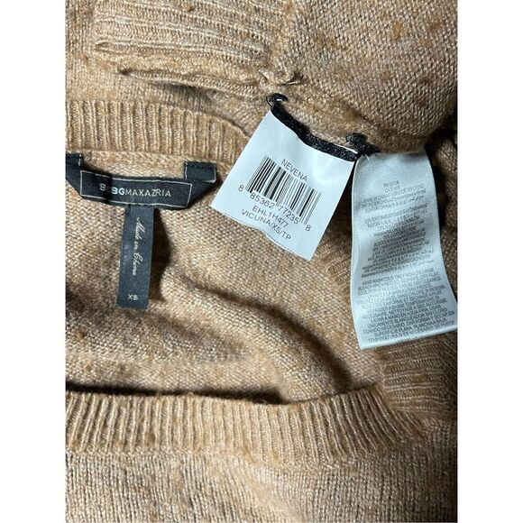 BXBGMAXAZRIA 3/4 Dolman Sleeve Nubby Tunic Sweater Size XS - Picture 4 of 4